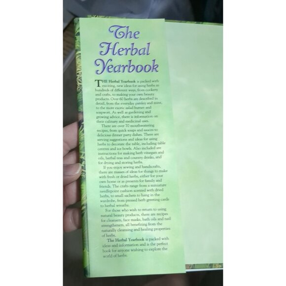 The Herbal Yearbook Hardcover Book by Gillian Haslam - Picture 2 of 10